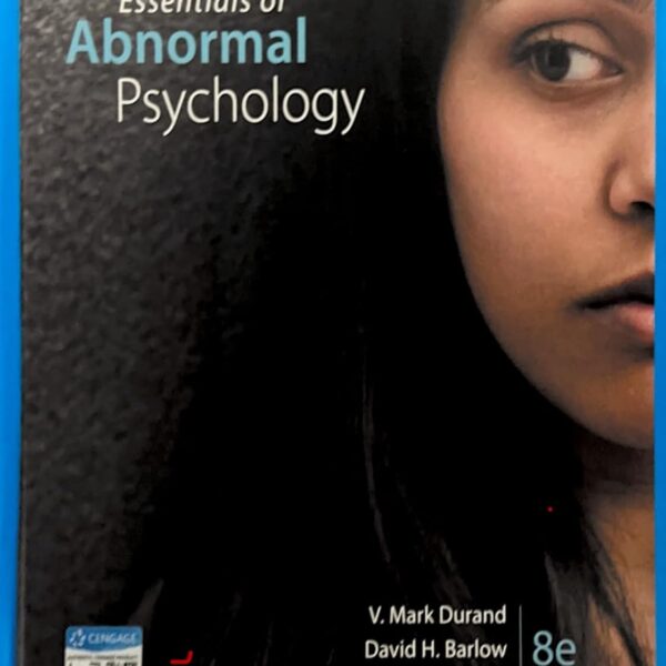 Essentials of Abnormal Psychology (Mindtap Course List)