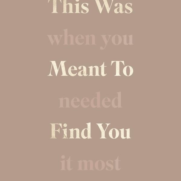 This Was Meant to Find You : When You Needed It Most Charlotte Freeman
